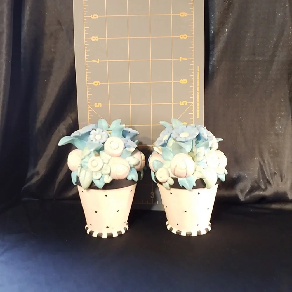 3/$25 CANDLE HOLDERS By MARY ENGELBREIT Set of 2 TAPER  Vintage 1999